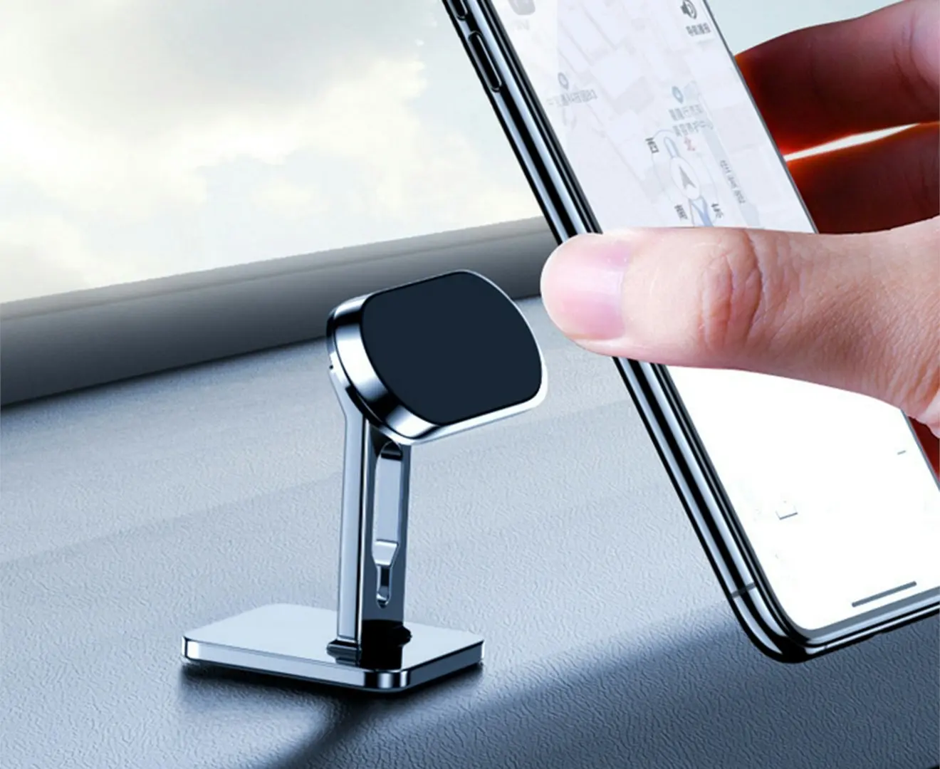 Universal Magnetic Phone Holder Magnet Stand Mobile Phone holder - Electronics