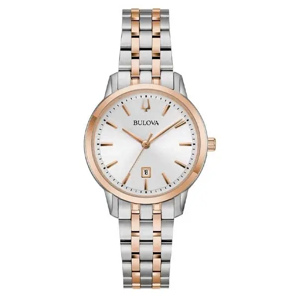 Bulova Silver Classic Stainless Steel Women’s Watch (98M137) - Jewellery