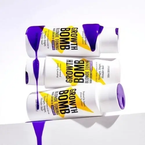 Growth Bomb Blonde Colour Enhancing Conditioner 300ml - Beauty