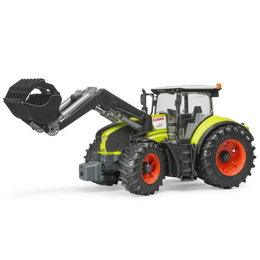 Bruder 1:16 Claas Axion 950 44.5cm Tractor w/ Front Loader Kids Vehicle Toy 3y+ - Toys & Games