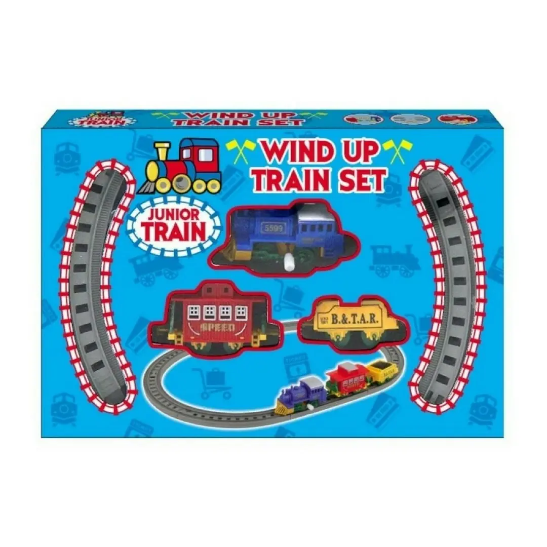 Wind Up Train Set - Toys & Games