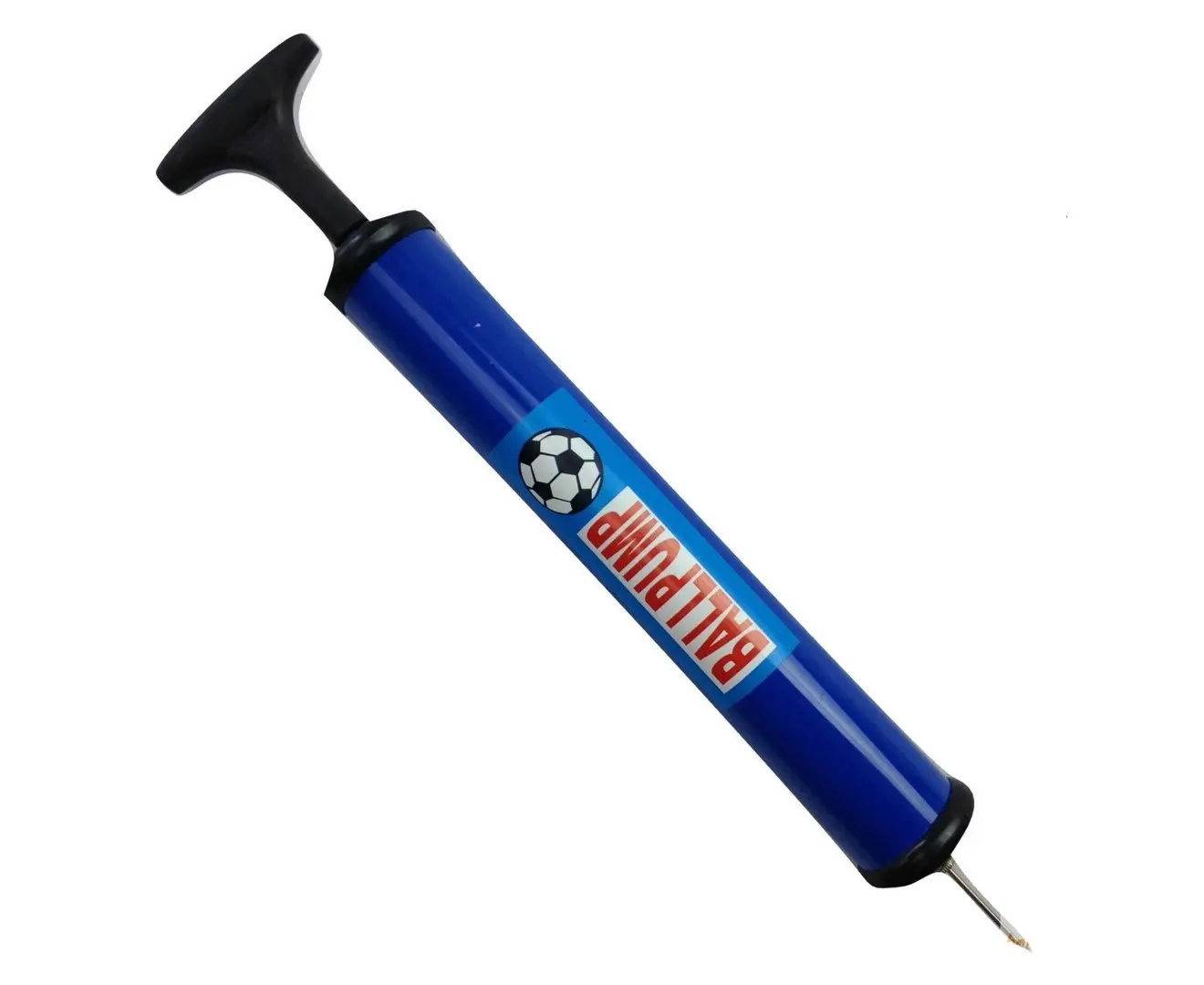 BALL PUMP Air Inflator Soccer Basketball Football Needle Fitness Portable - Sports & Outdoor