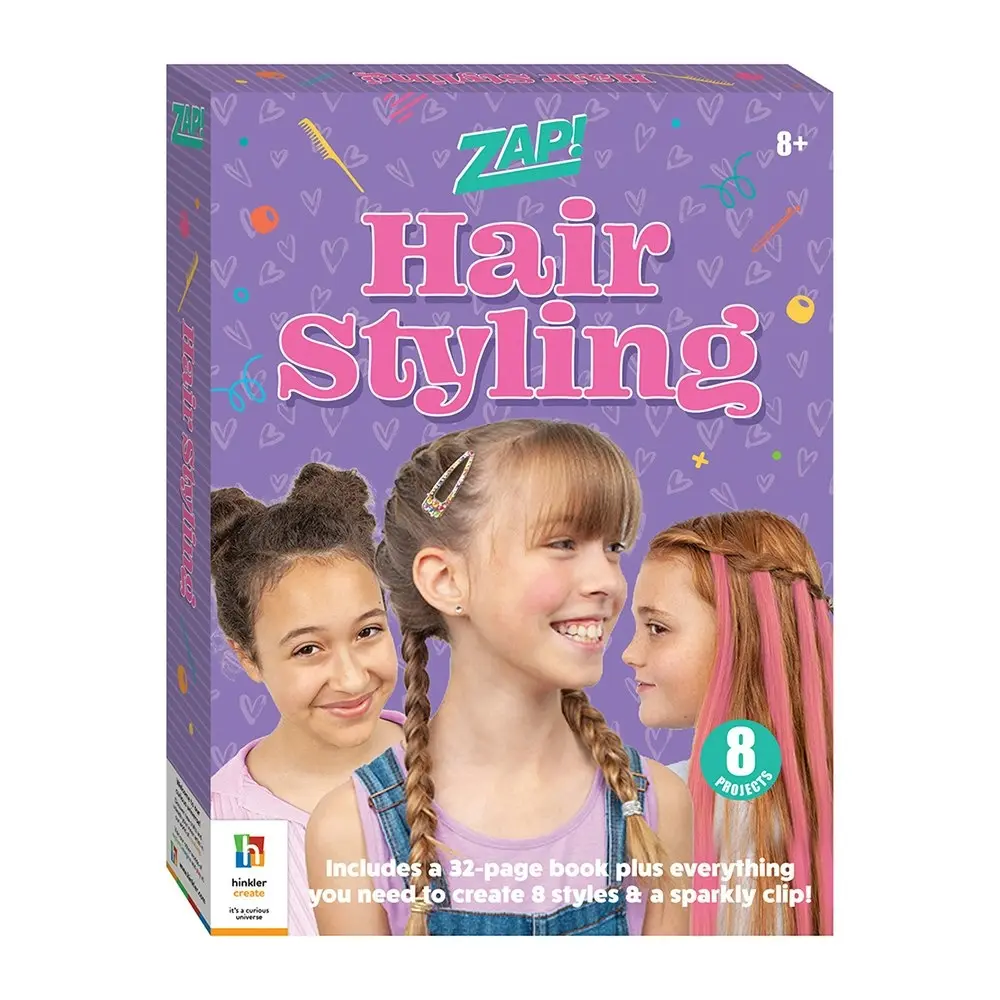 Zap! Extra Hair Styling Art And Craft Activity Kit Kids/Childrens Project 8y+ - Hobbies