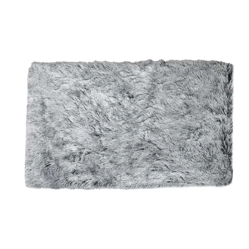 Pawz Replaceable Pet Bed Cover Plush Warm Soft Washable Charcoal S - Save up to 70% Off Pet Supplies