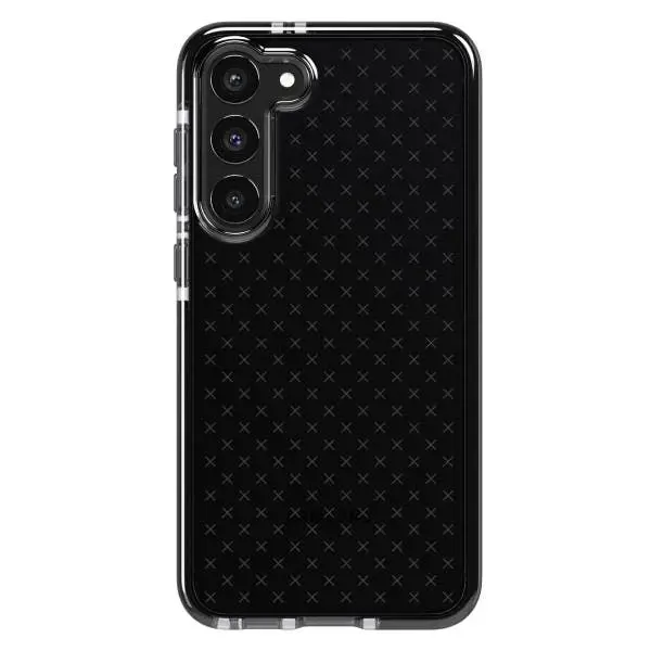 Tech21 Evo Check Case (Suits Galaxy S23 Plus) - Black