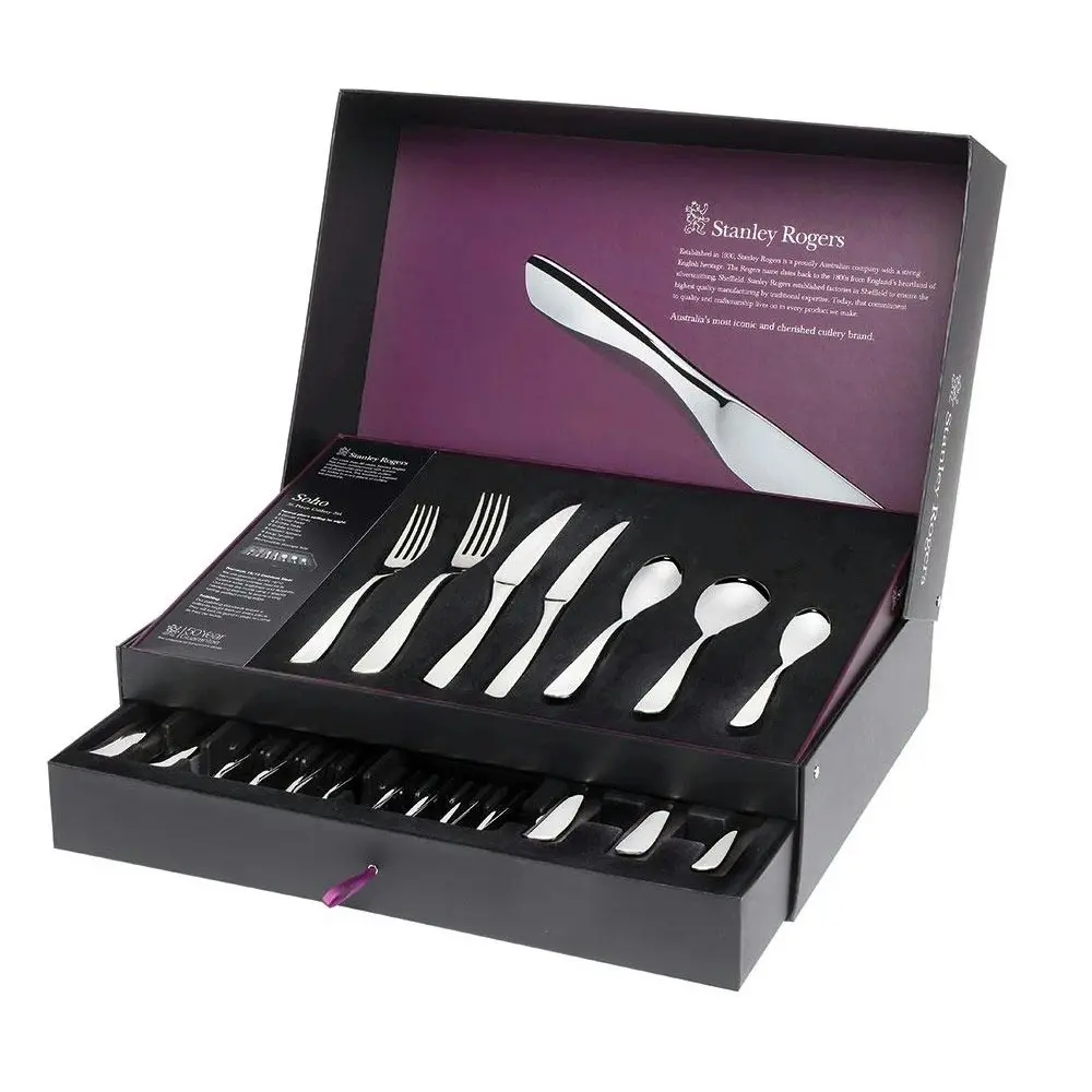 Stanley Rogers 56 Piece Soho Stainless Steel Cutlery Set 56pc - Kitchenware - Save up to 70%