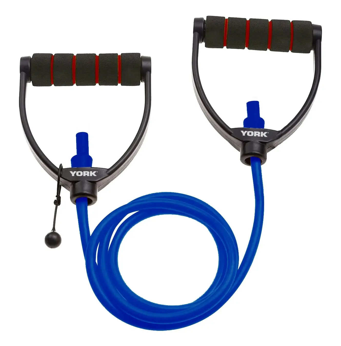York Fitness Adjustable Resistance Tube (Heavy) - Sports & Outdoor