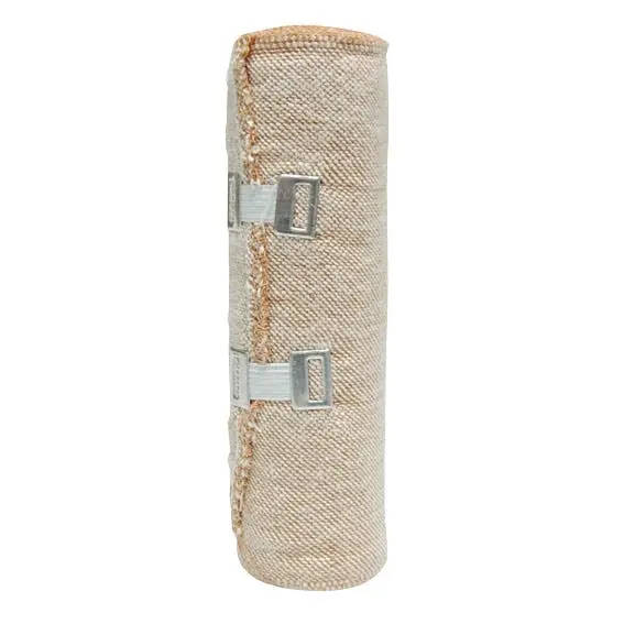 Universal Crepe Bandage 15cm x 2.3m Unstretched 4.5m Stretched Brown 12 Pack - Health