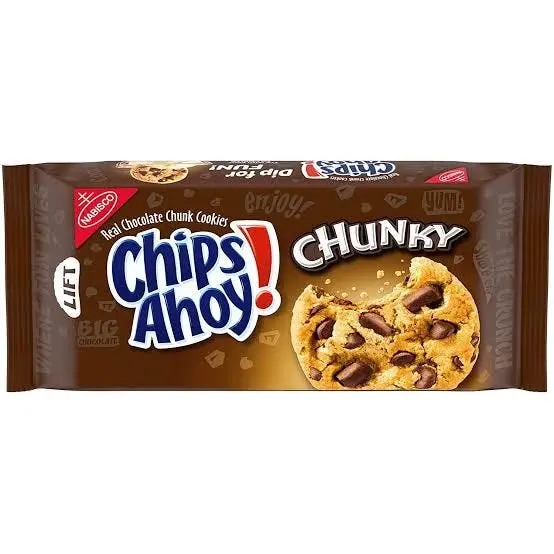 NABISCO CHIPS AHOY- CHOCOLATE CHUNKY COOKIES 333G