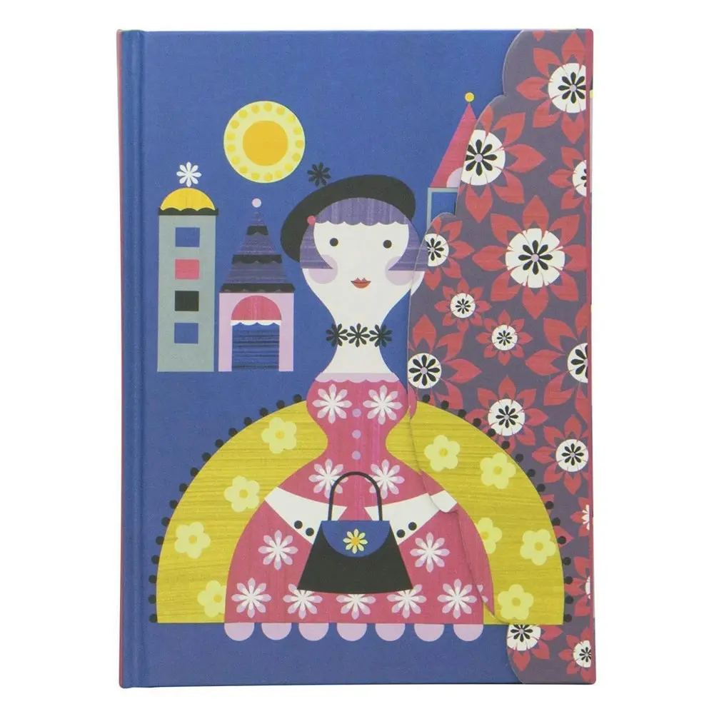 Lantern Studios Ellen G A5 Journal/Notebook Hardcover Stationery French Lady - Office