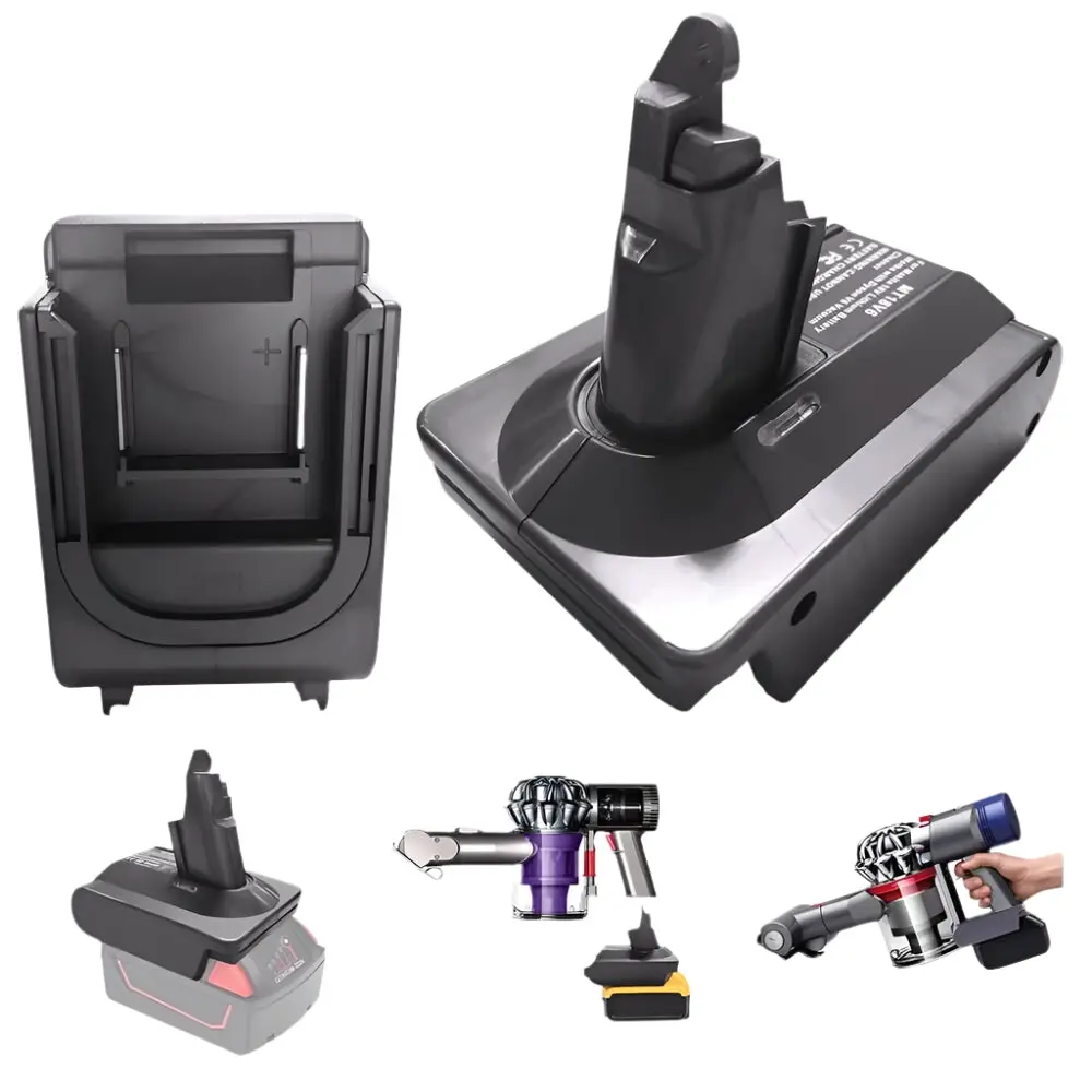 Adapter For Makita 18V Battery Converter To For Dyson V6 Vacuum Cleaner - Electronics