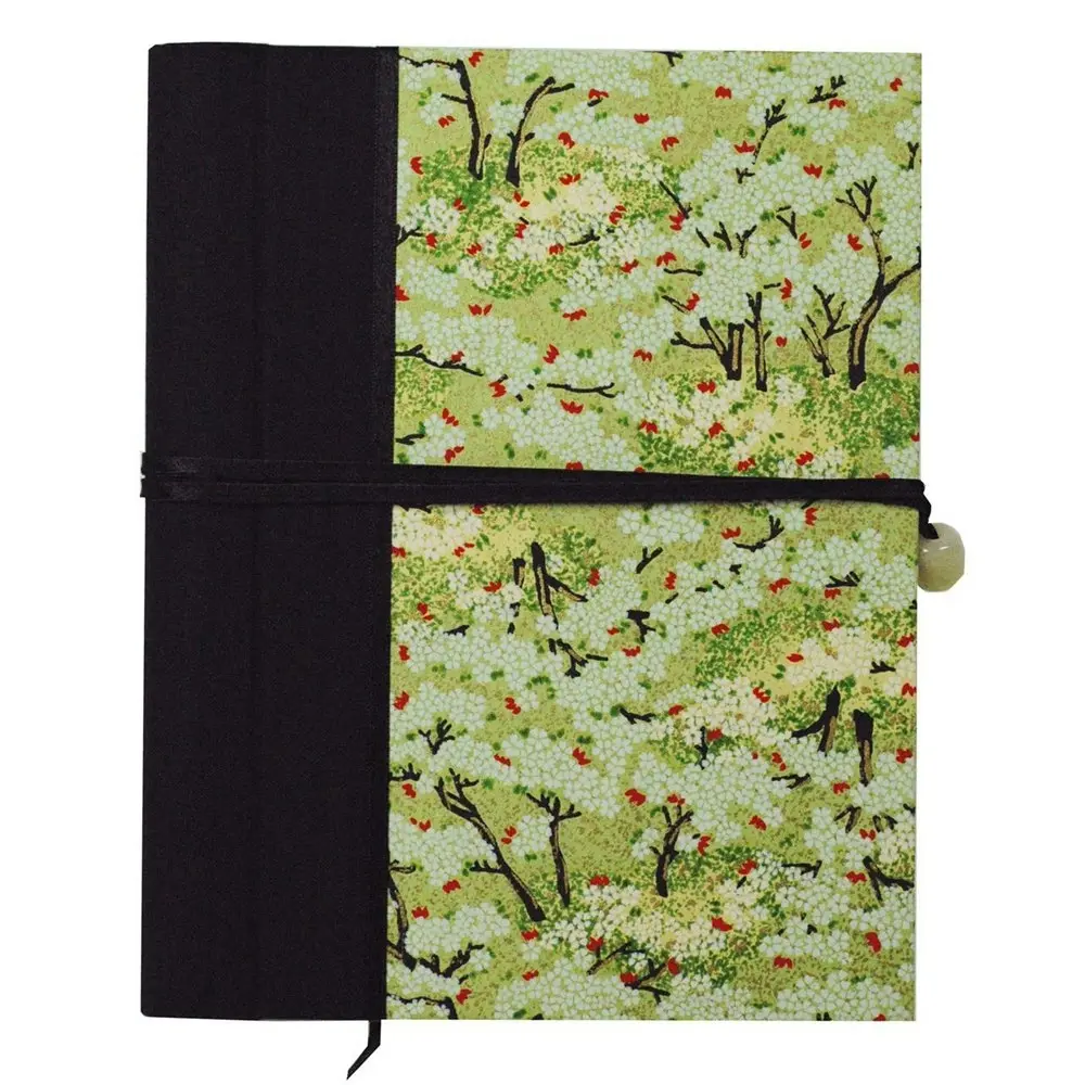 Lantern Studios Japanese A6 Journal/Notebook Hardcover Stationery Cherry Gold - Office