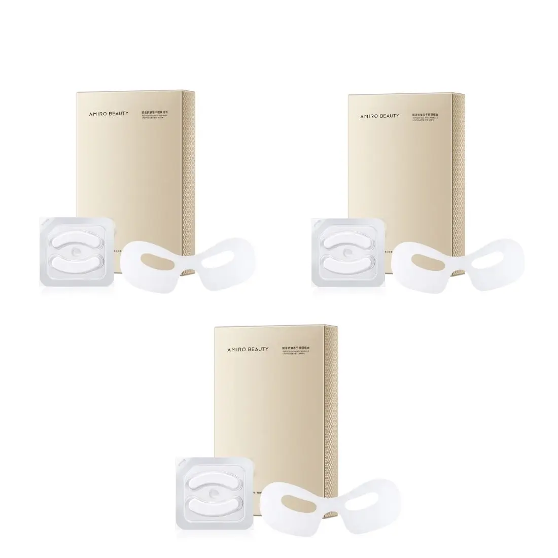 AMIRO Eye Mask For Eye Rejuvenation RF Device (3 Pack) - Beauty