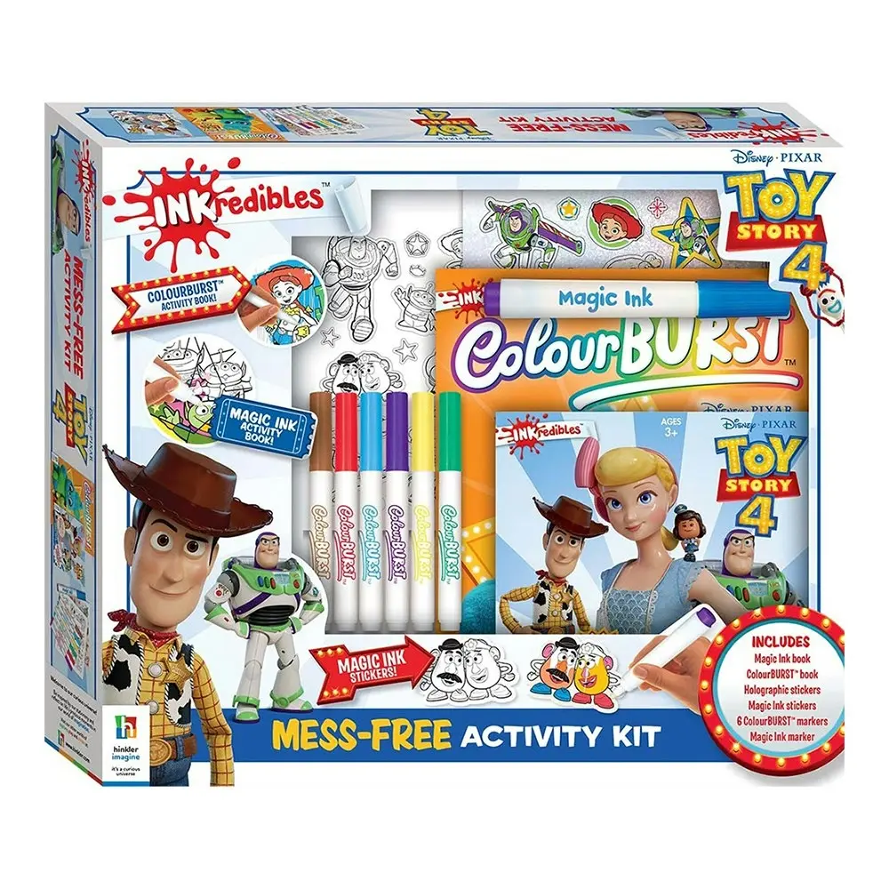 Inkredibles Toy Story 4 Colouring Activity Kit Kids/Children Art Craft 3y+ - Hobbies