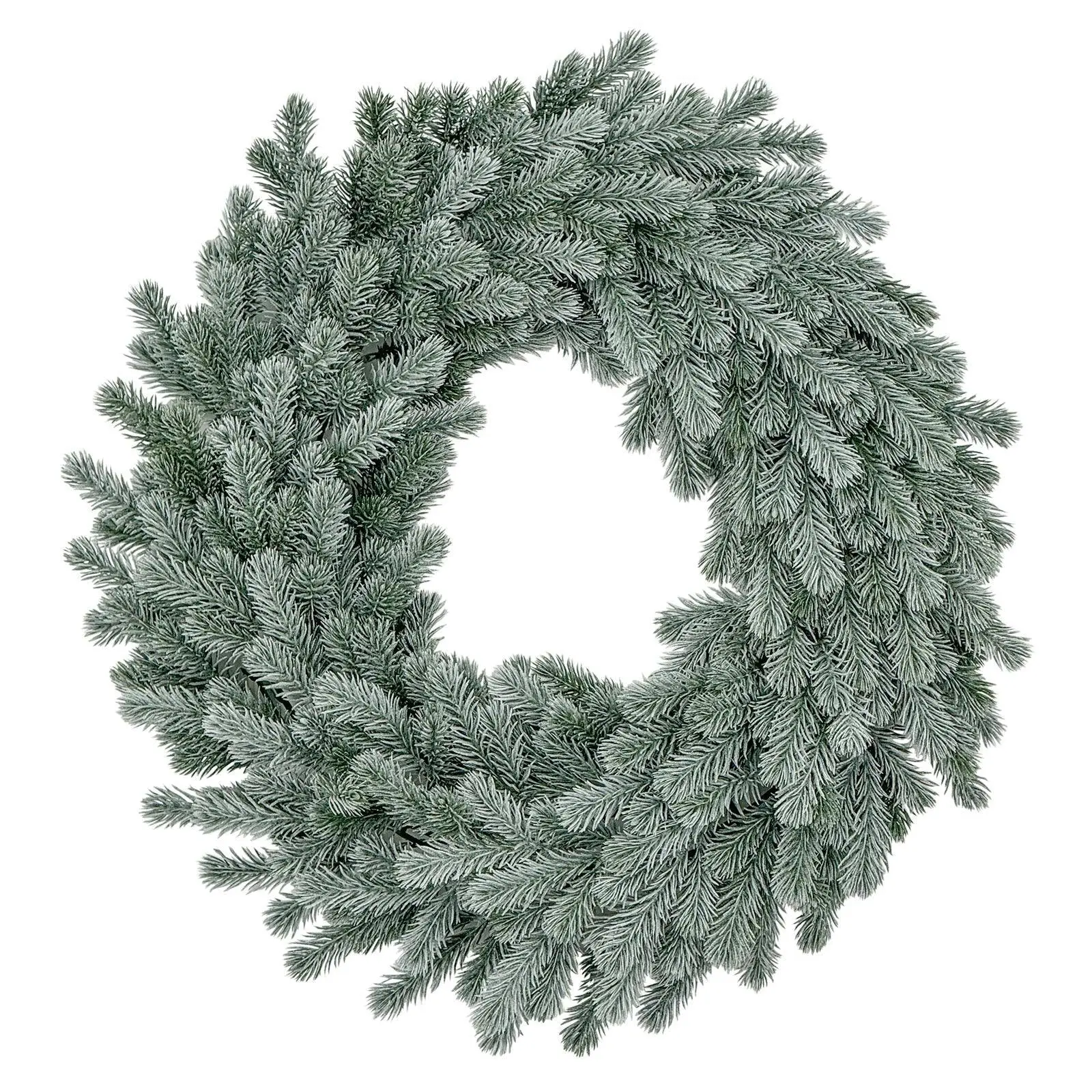 Frosted Pine Christmas Wreath (UV Treated) - 60cm