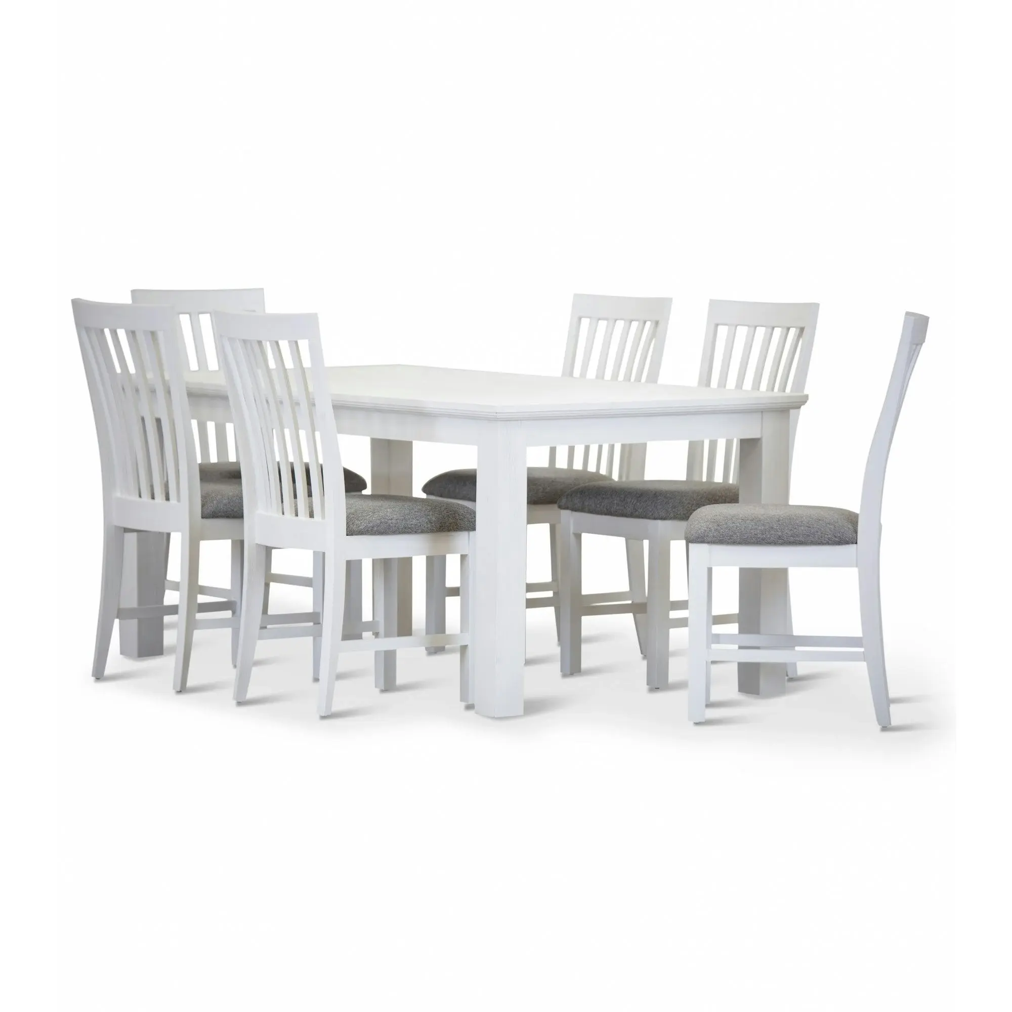 Laelia 7pc 180cm Dining Table Chair Set - Furniture