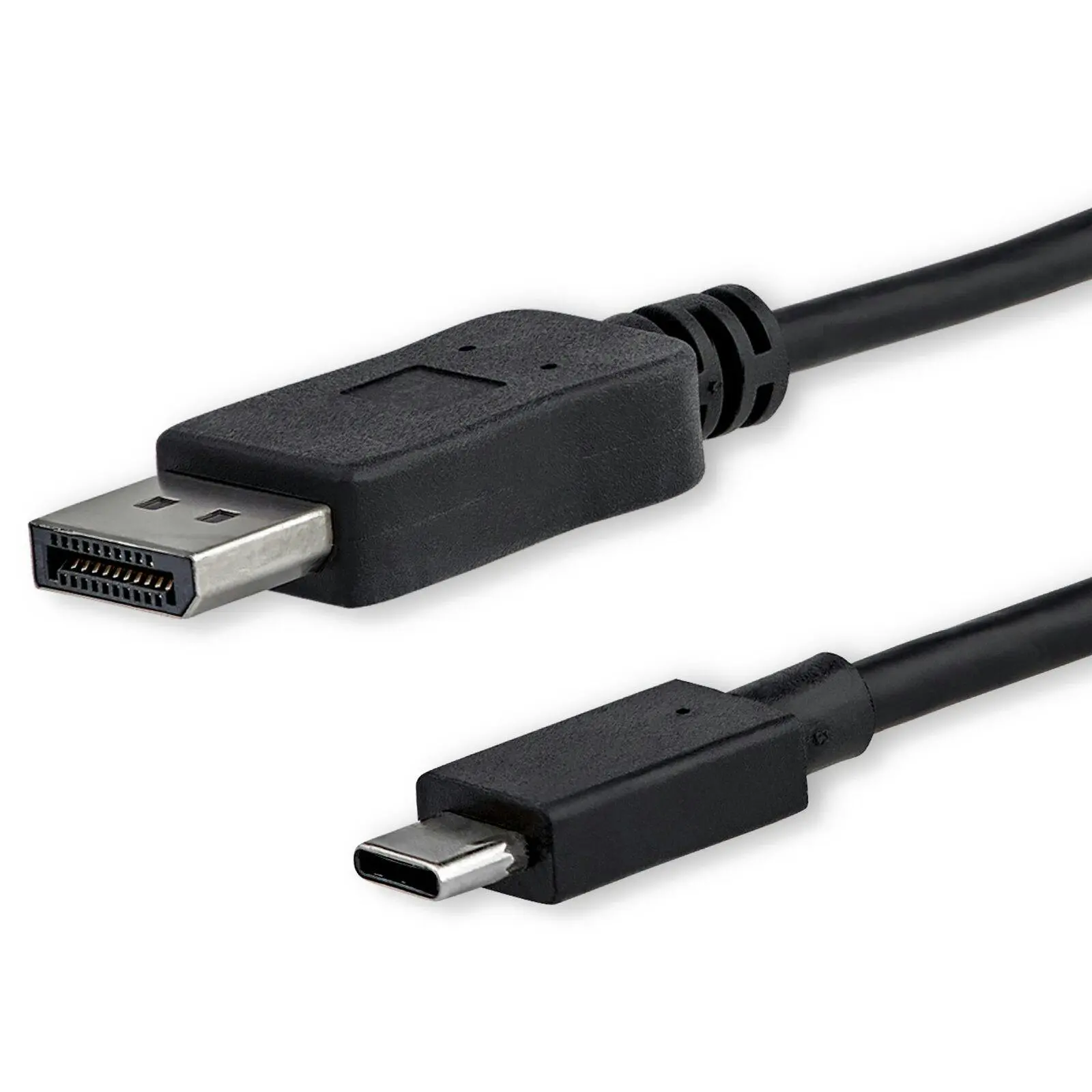 Star Tech 1m USB C To DisplayPort 1.2 Cable 4K/60Hz 21.6Gbps BLK For Windows/Mac - Electronics
