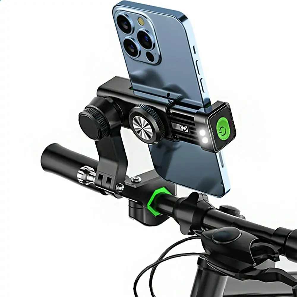 Motorcycle Phone Holder Universal Phone Mount for Bicycle Anti Shake Bike Holder - Electronics