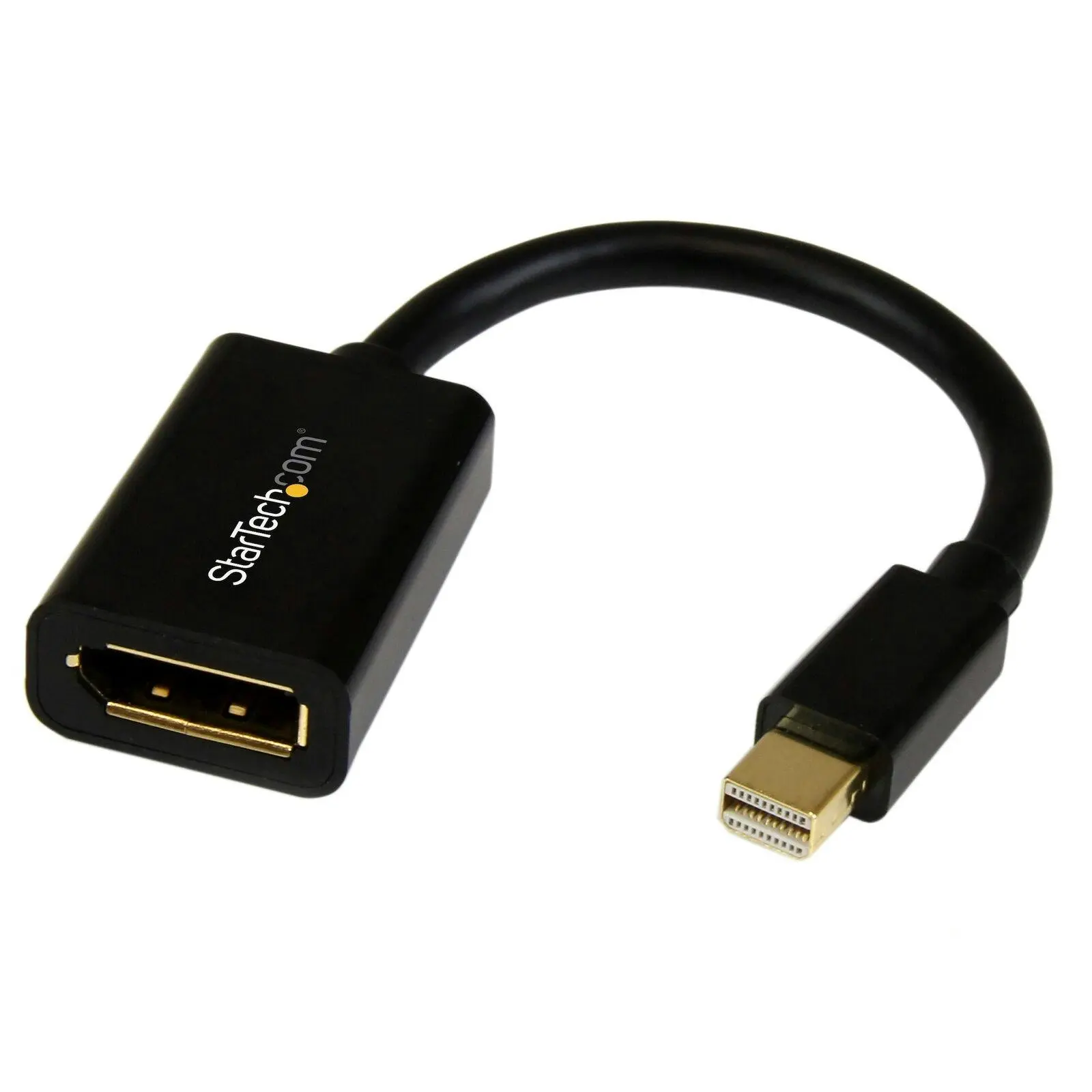 Star Tech Mini DisplayPort To DisplayPort Adapter 60hz Male To Female Black 6in - Electronics
