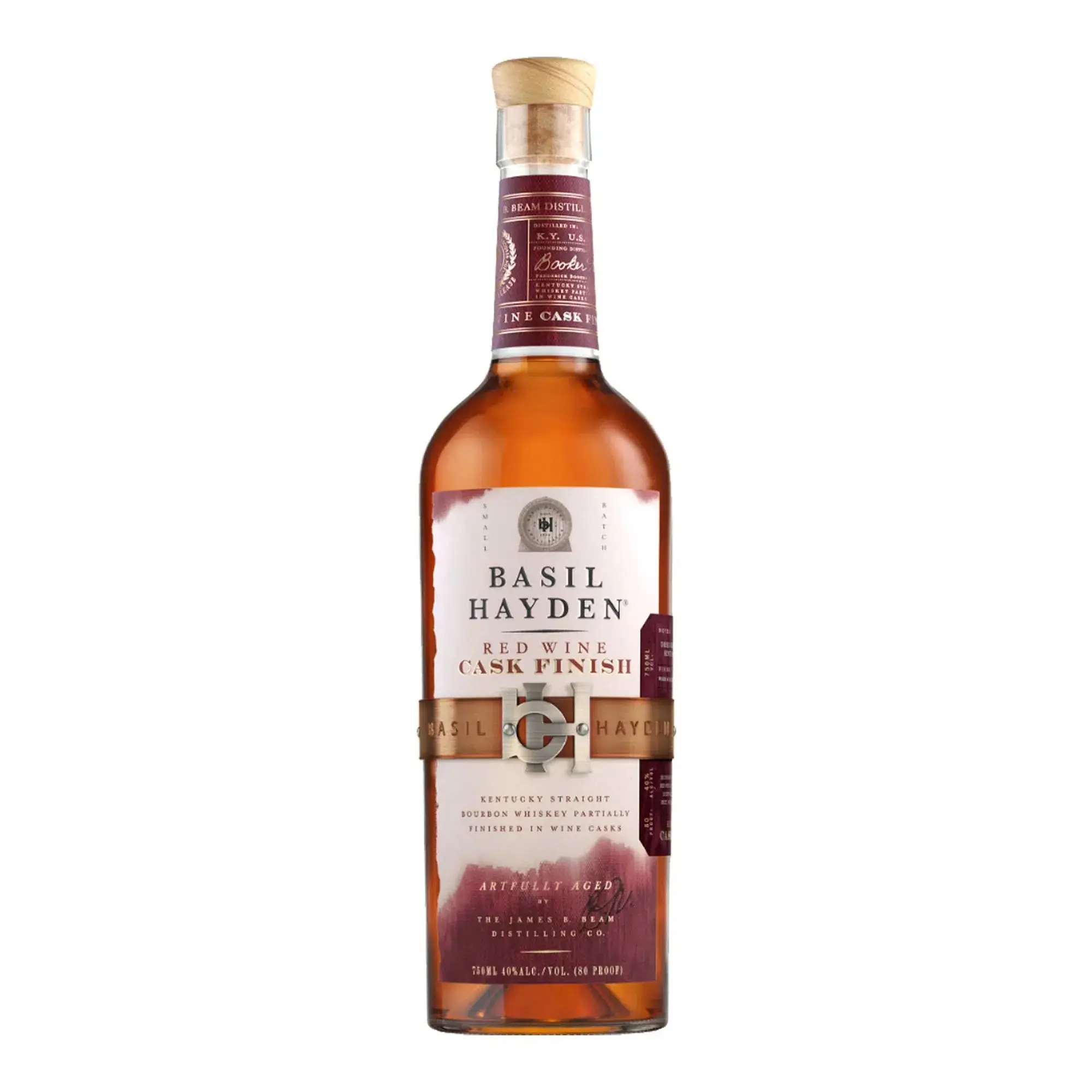 Basil Hayden's Kentucky Red Wine Finish Bourbon Whiskey 700ml - Alcohol