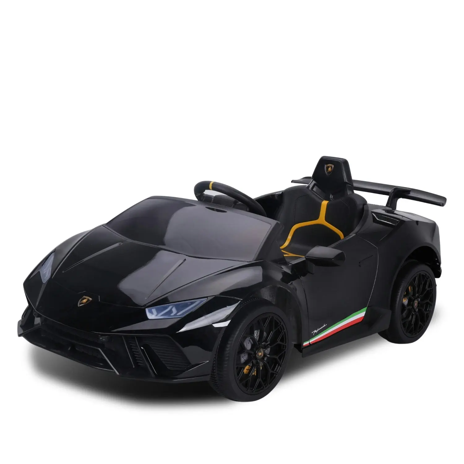 Lamborghini Performante Kids Electric Ride On Car Black - Toys & Games