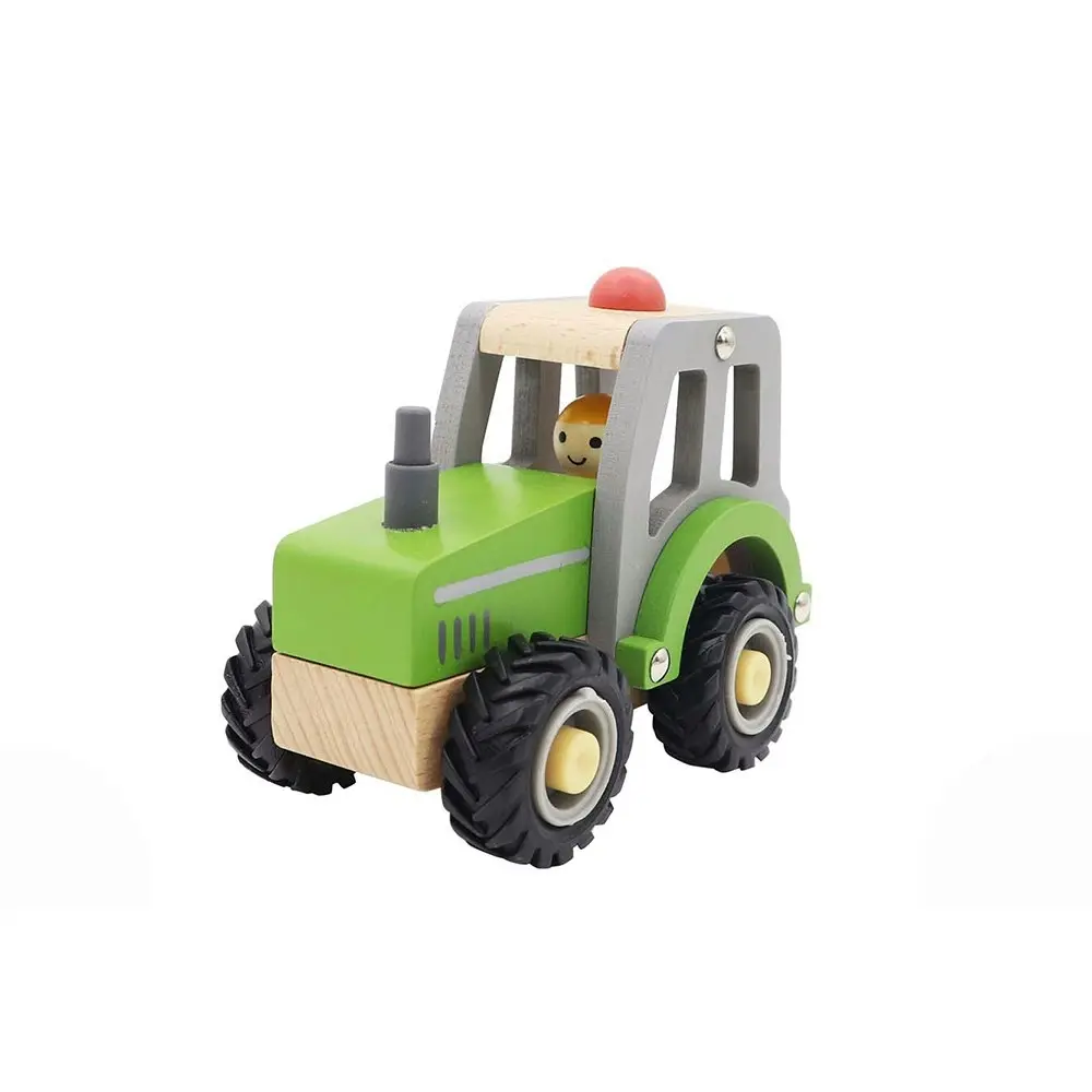 Kaper Kidz Calm & Breezy Tractor With Rubber Wheels Childrens Play Toy GRN 18m+ - Toys & Games