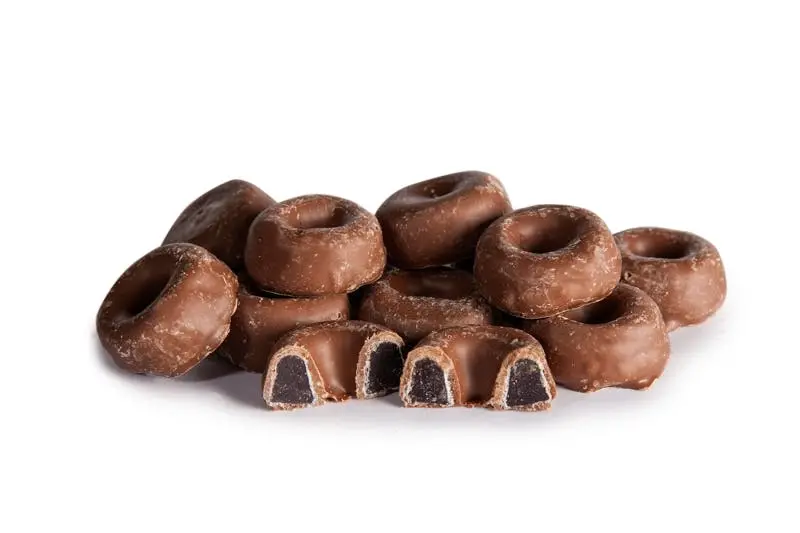 Milk Choco Aniseed Rings 250g - Groceries