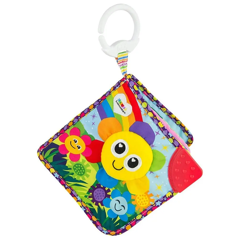 Lamaze Fun with Colours Soft Fabric Book Baby 3m+ Educational Development Toy - Toys & Games