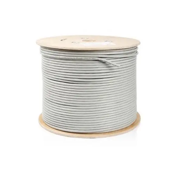 Astrotek 305m CAT6 FTP Ethernet LAN Cable Roll Copper Solid Wire Cord PVC Jacket - Electronics