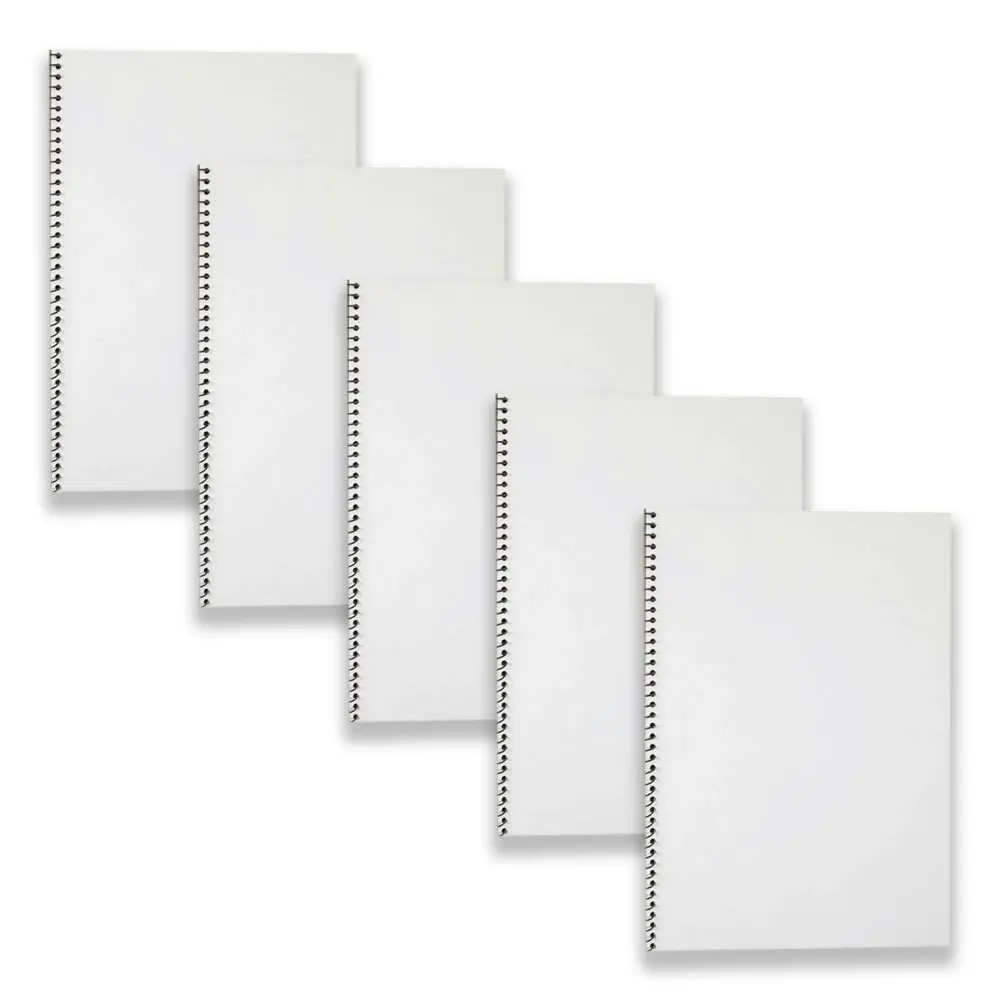 5pc Spirax P704 A4 Visual Art Diary Writing/Drawing Stationery 120-Pages Black