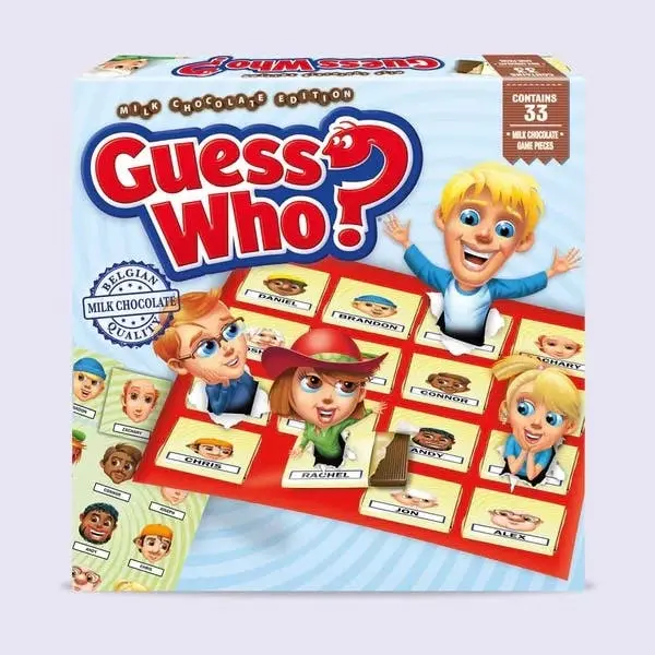 GUESS WHO CHOCO BOARD GAME 108g - Groceries