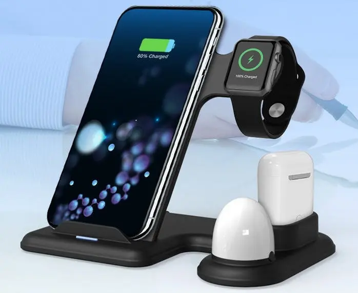 Wireless Car Charger 15W Fast Charge Manual Clamping Air Vent Car Phone Holder - Electronics