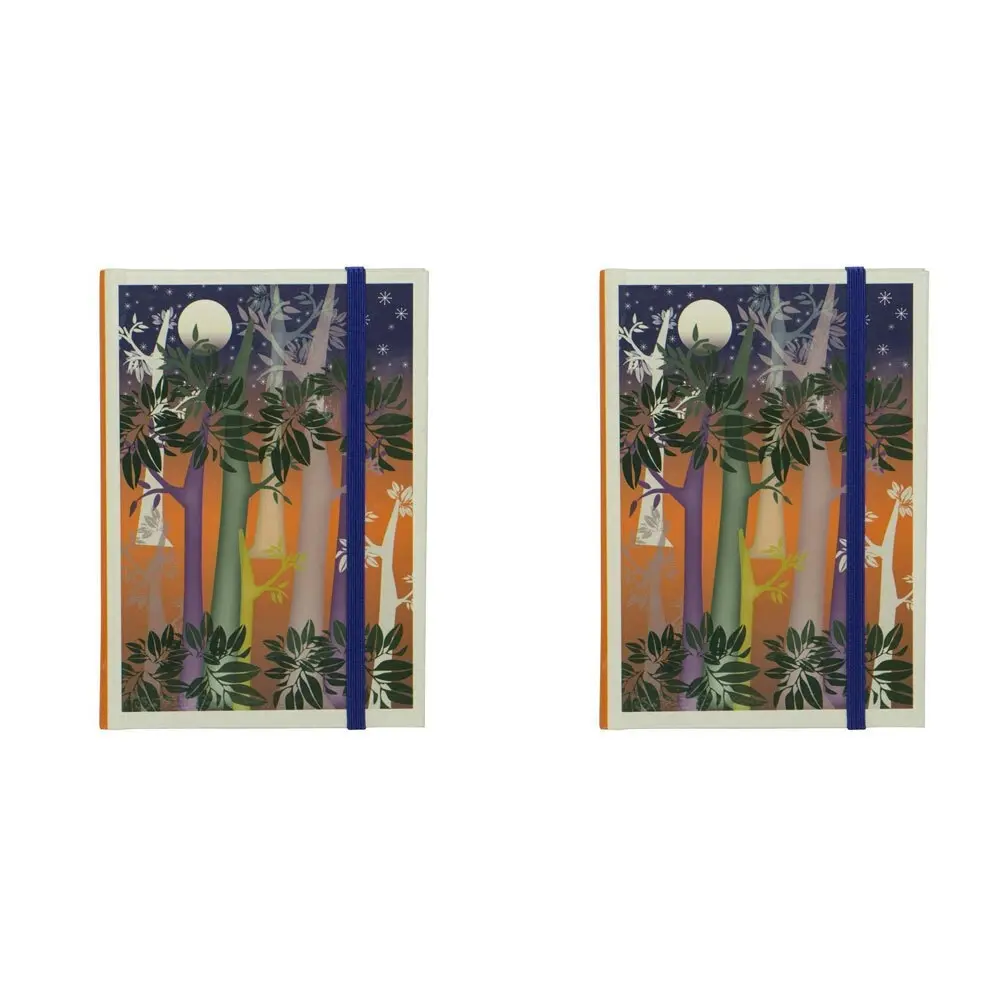 2x Lantern Studios Botanica A6 Journal Hardcover Diary Stationery Southern Cross - Office