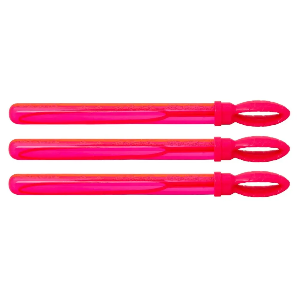 3x Fumfings Novelty 37cm Giant Water Bubble Wands Display Boxed Toys Kids Assort - Toys & Games
