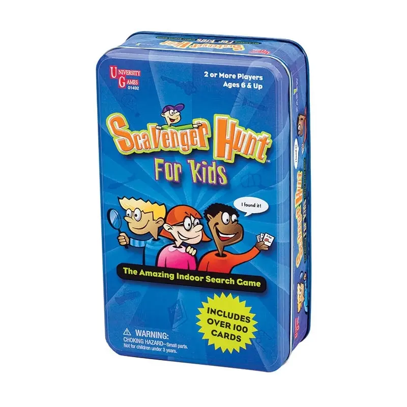 Tinned Game Scavenger Hunt Party/Event Novelty Kids/Children Activity Toy 6+ - Hobbies