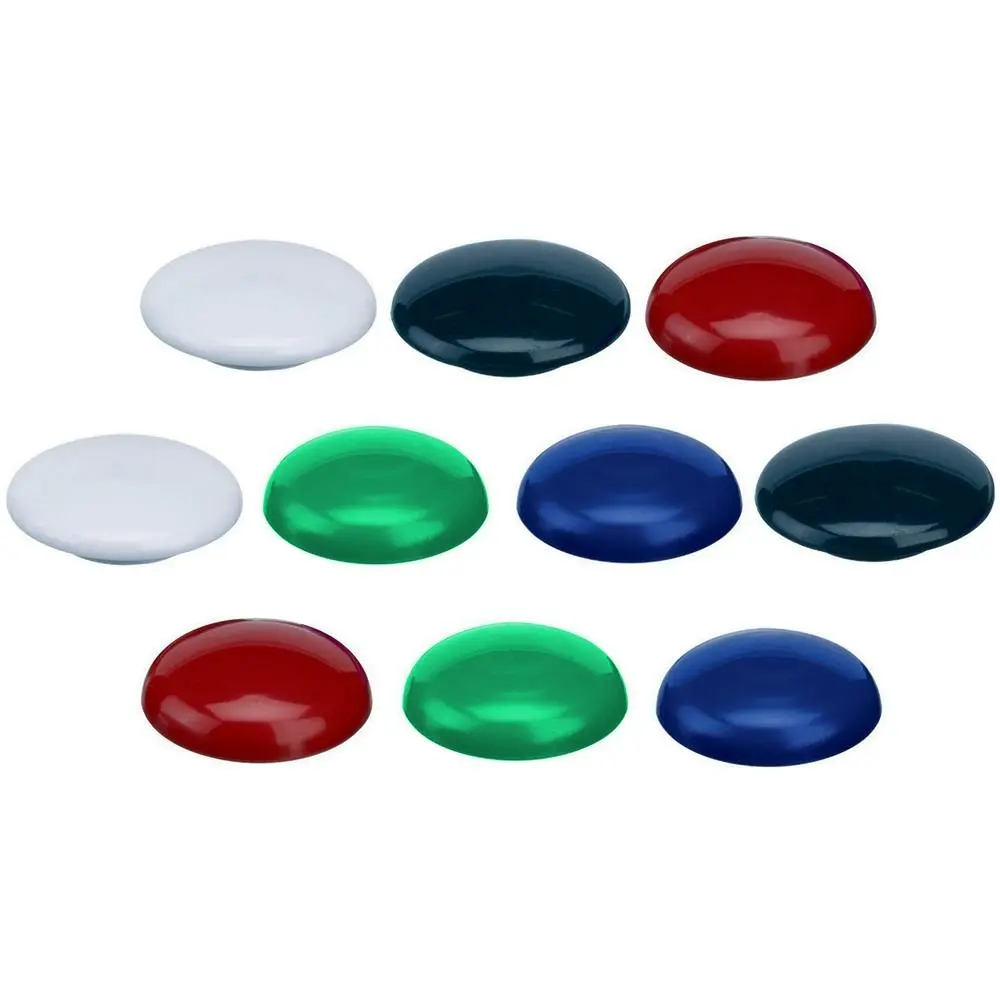 20x Quartet 20mm Magnet Buttons Document/Photo Holder For Magnetic Board Assort - Office