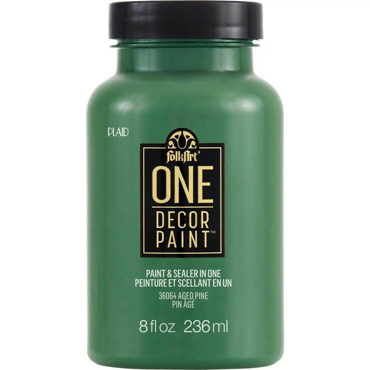 Plaid FolkArt Water-Based 236ml One Decor Art Paint Eggshell Finish Aged Pine