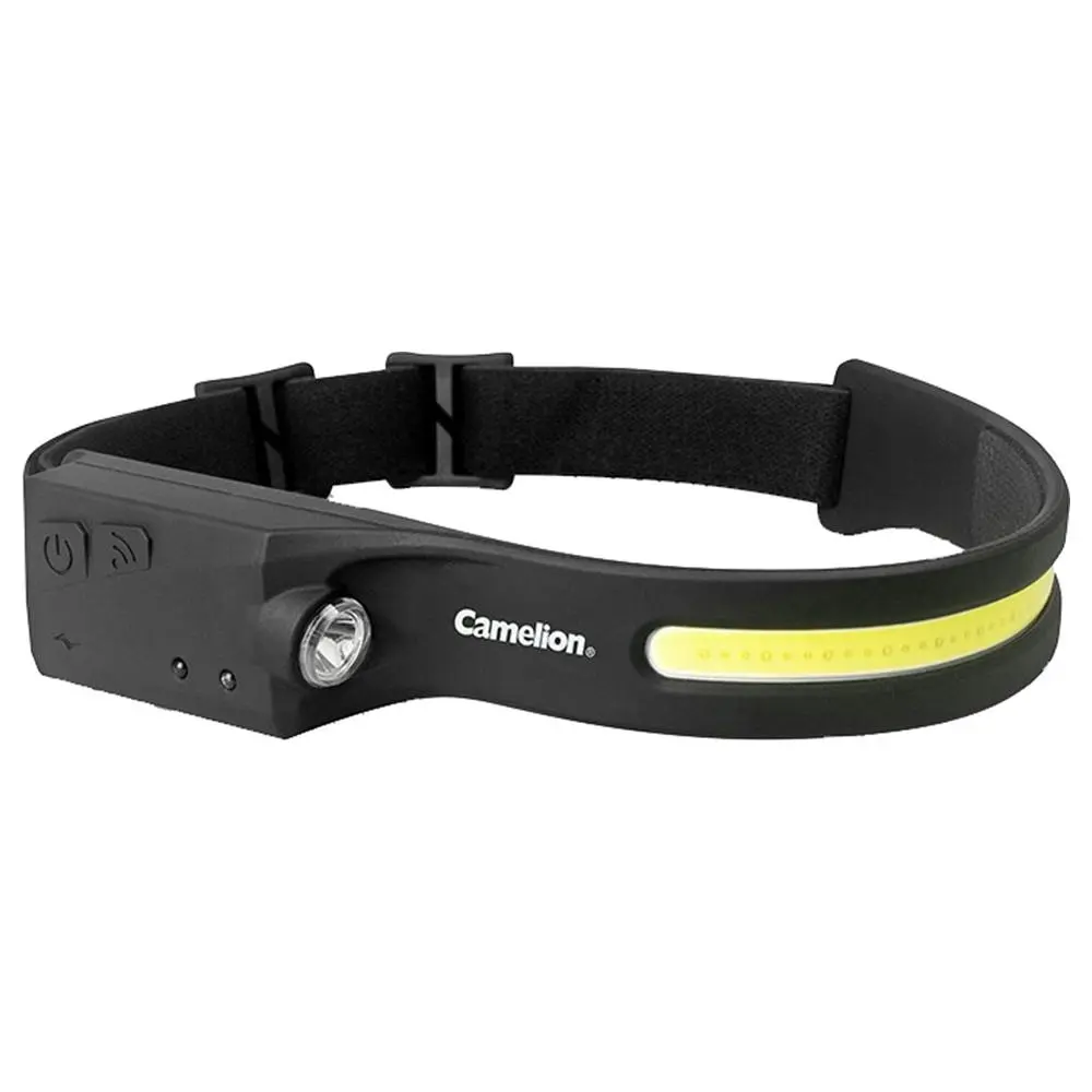 Camelion Rechargeable LED Outdoors/Camping Head Lamp Bright Light Head Band BLK - Sports & Outdoor