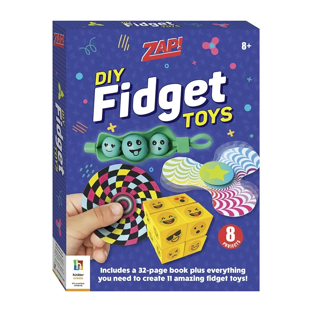 Zap! Extra DIY Fidget Toys Art And Craft Activity Kit Hobby Project 8y+ - Hobbies