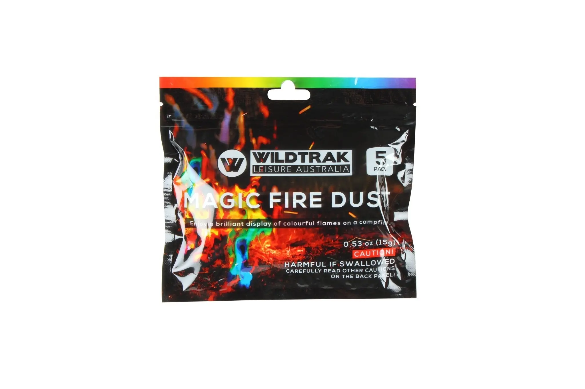 5pk Magic Colour Fire Flame 15g - Sports & Outdoor
