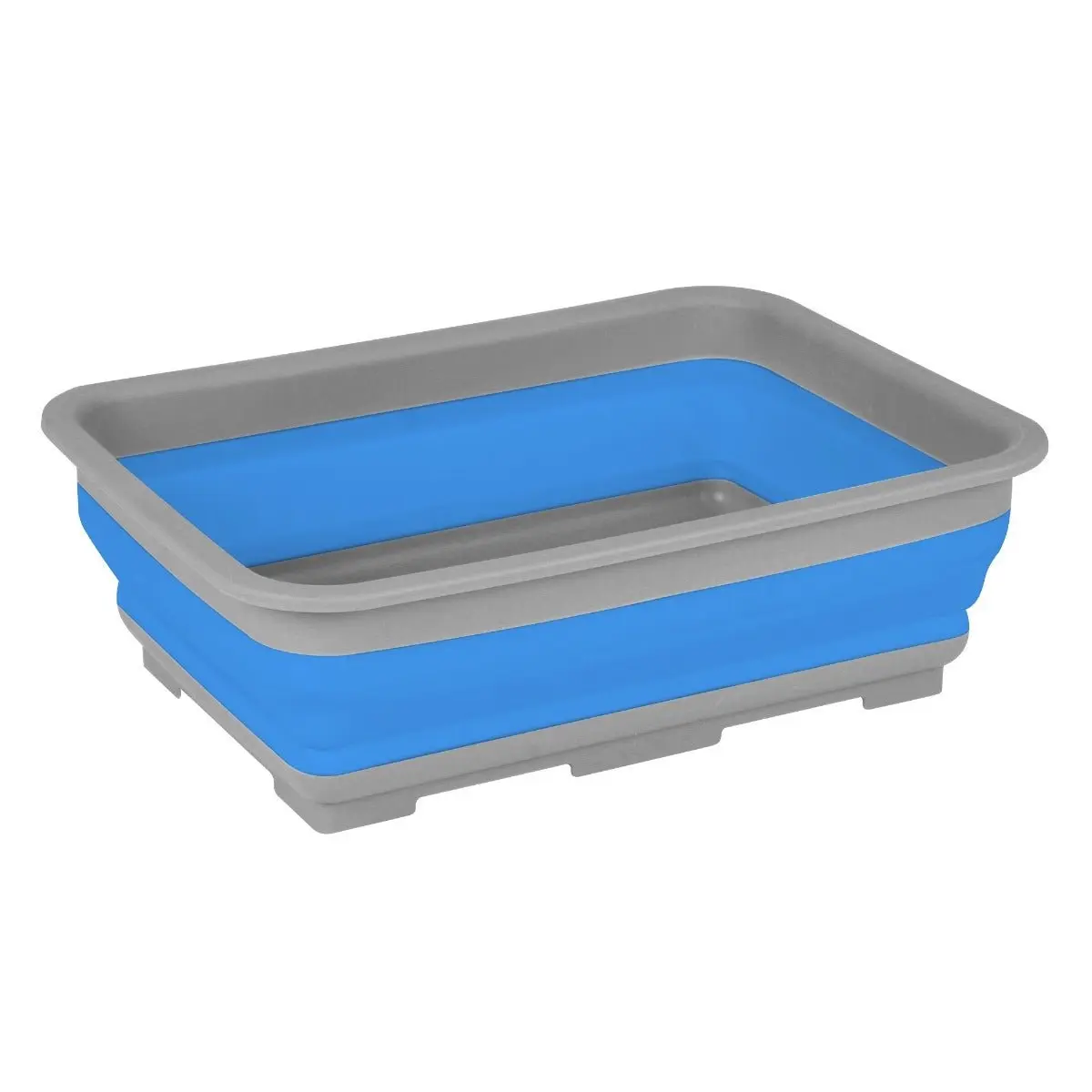 Collapsible 9 Litre Washing Up Bucket 37.5x28x12.4cm - Sports & Outdoor