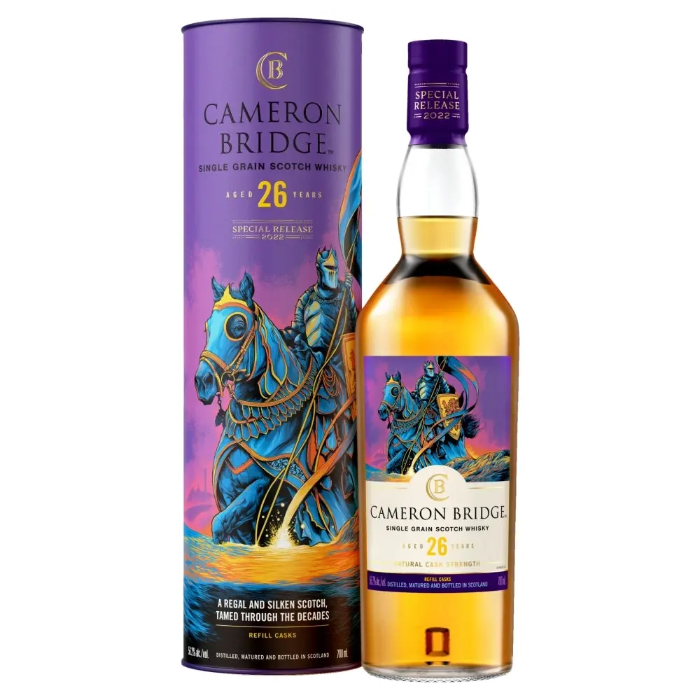 Cameron Bridge 26 Year Old Special Release 2022 Single Malt Scotch Whisky 700ml - Alcohol