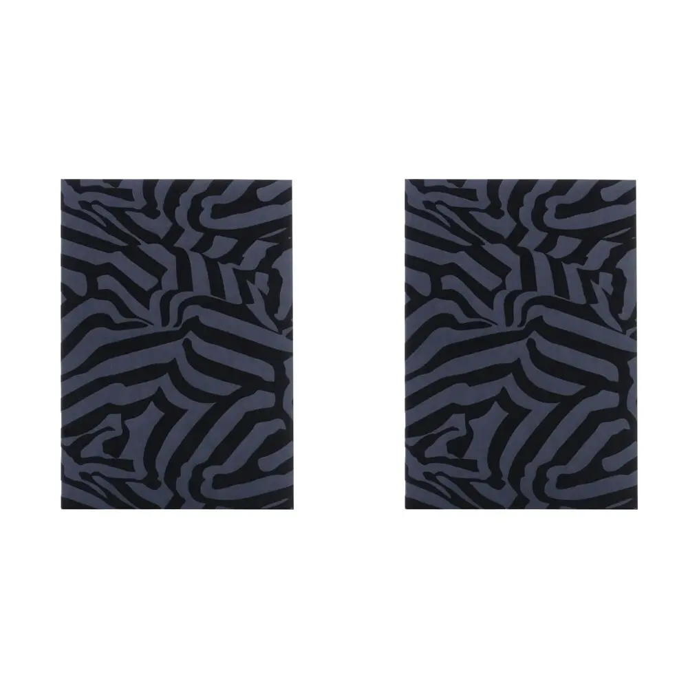 2x Christian Lacroix A5 Riviera Workbook Notebook Writing Stationery Black Flock - Office