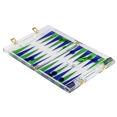 Bonnie Acrylic 35x26cm Backgammon Kids/Children Board Game Set Play Fun Toy - Toys & Games