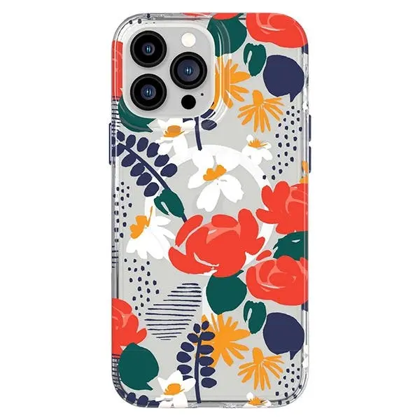 Tech21 Evo Art MagSafe Case (Suits iPhone 13 Pro Max) - Red Rose