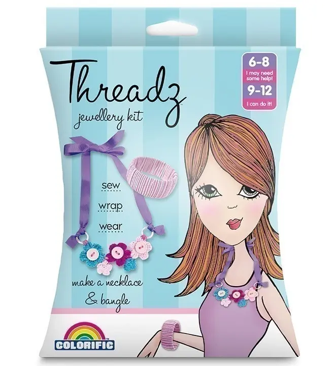 Colorific Threadz Make A Necklace & Bangle - Toys & Games