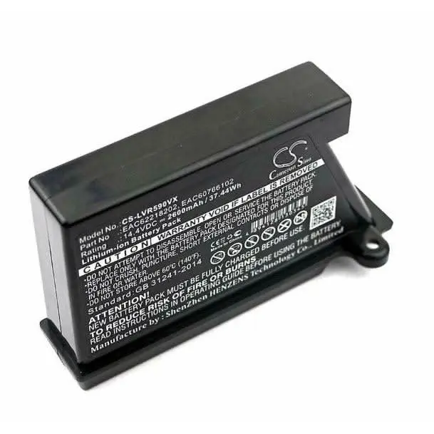 Compatible LG Robot Vacuum Battery Part EAC62218202 Models VR5902, VR5906, VR6170, VR6270 - Electronics