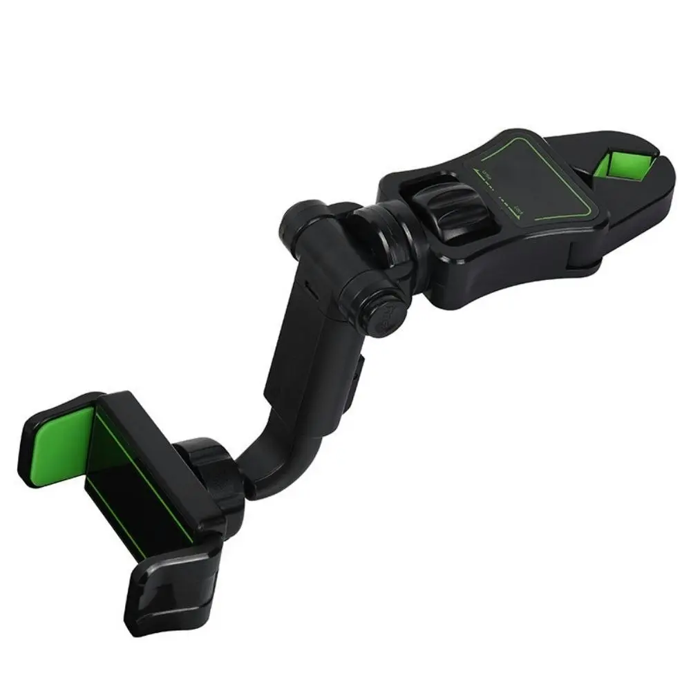 Car Phone Holder 360 Degree Rotatable Auto Rearview Mirror Seat - Electronics