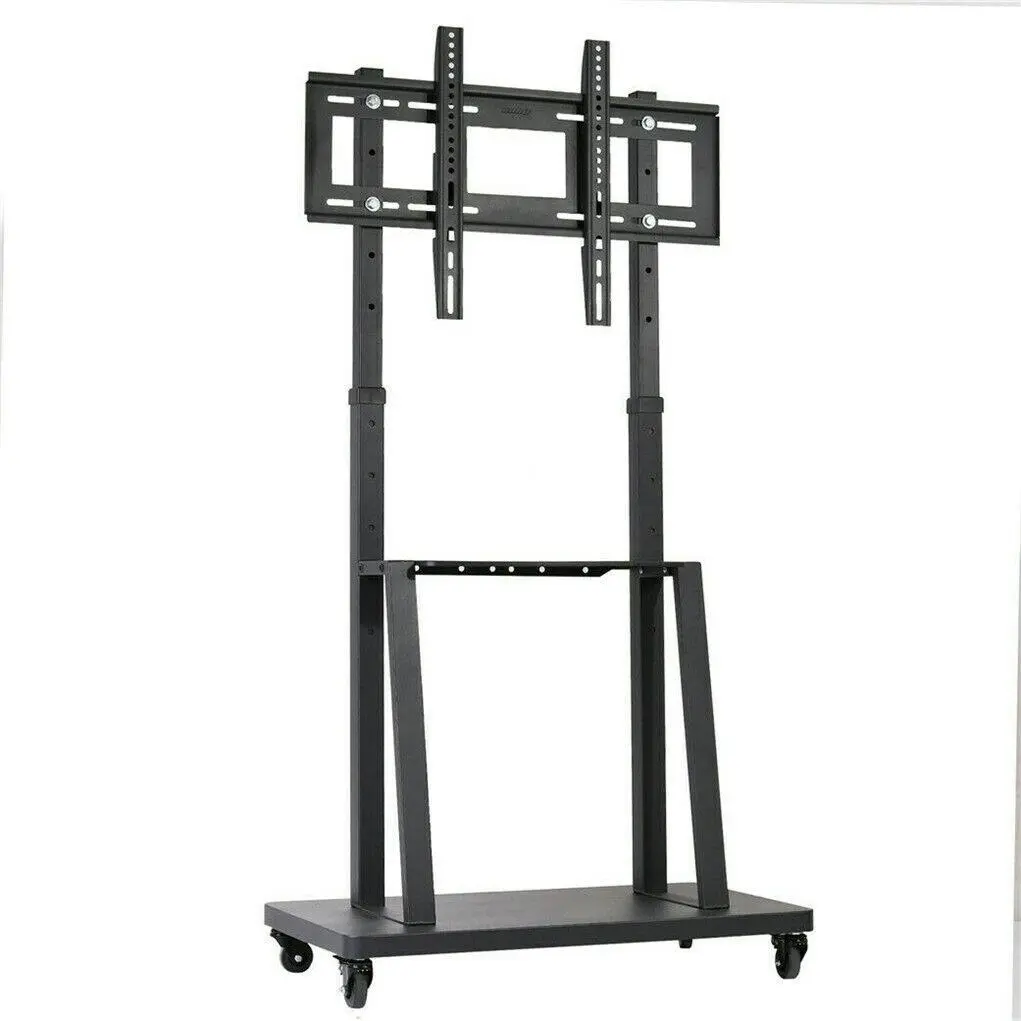 Mobile TV Stand Trolley Cart: Exhibition Solution for 32"-80" TVs