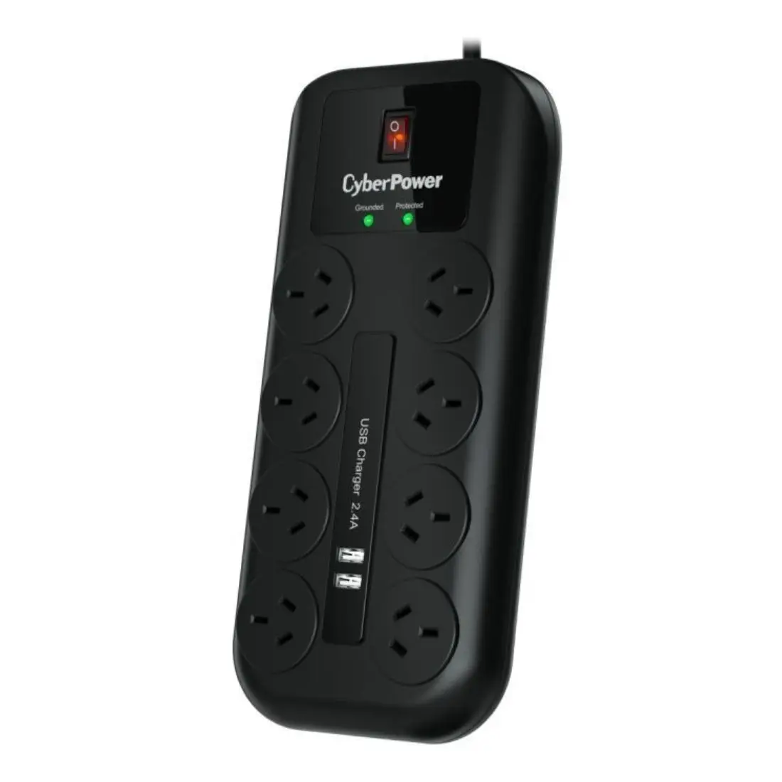 Cyberpower 8 Port Surge Suppressor Powerboard W/ USB Port - Electronics